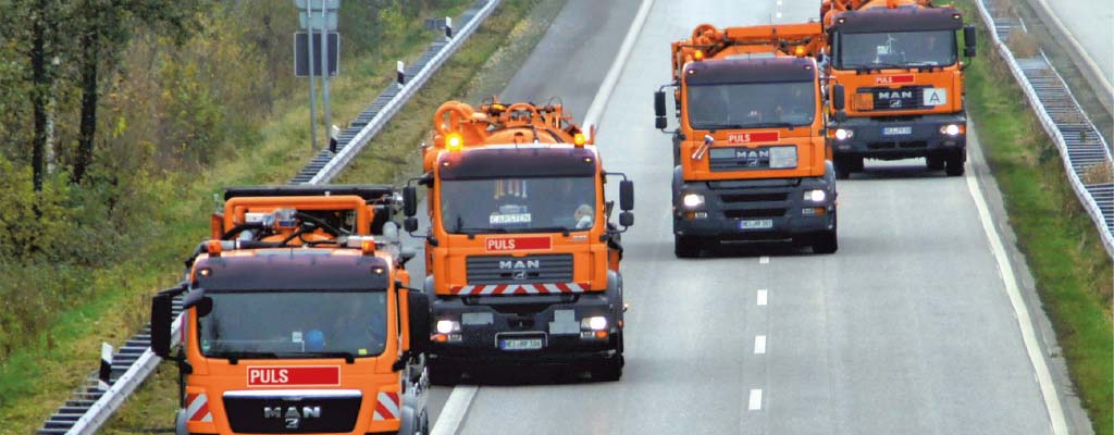 Für die Heizöltankreinigung und Tankreinigung setzen wir unseren modernen Fuhrpark an Saug-Druckfahrzeugen und Hochdruckreinigungsgeräten ein